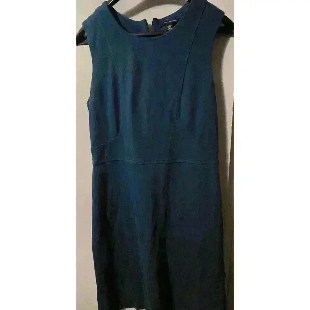 Women's Banana Republic Blue Dress Size 14 - Picture 3 of 6